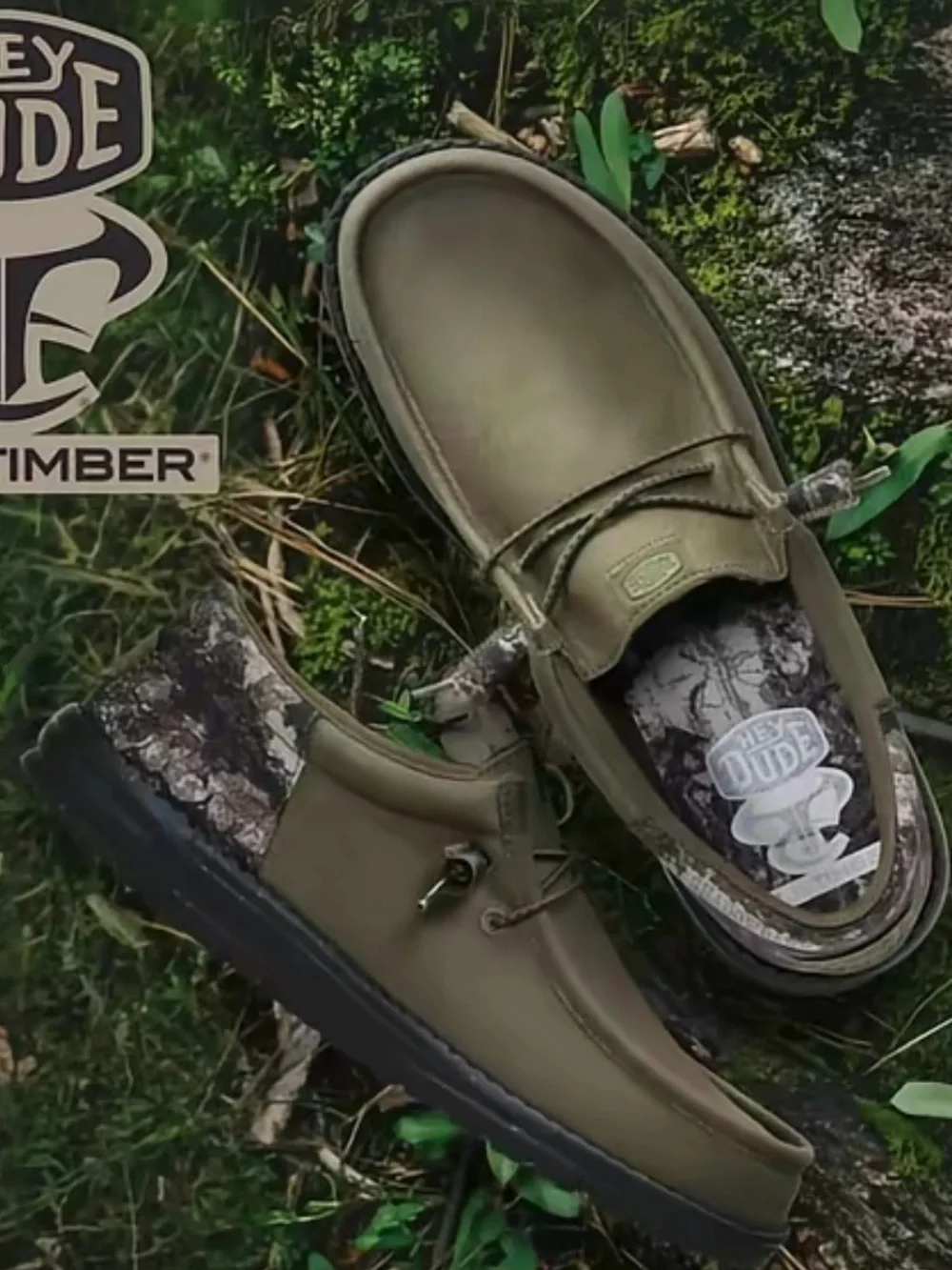 NIB HEYDUDE TrueTimber Bass Pro Shop Collection Camo SZ 11
